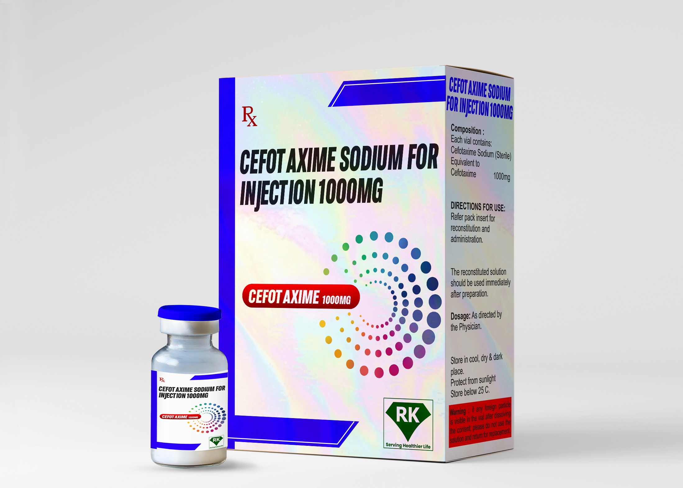 Cefotaxime Sodium for injection 1000mg